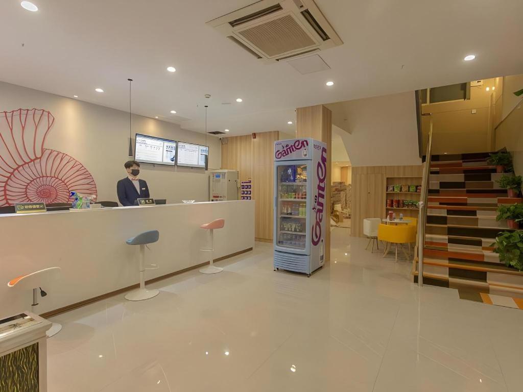 Shell Hotel Zaozhuang Xinchang Road Bada Market Buitenkant foto