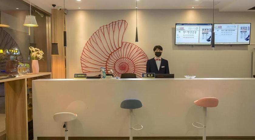 Shell Hotel Zaozhuang Xinchang Road Bada Market Buitenkant foto